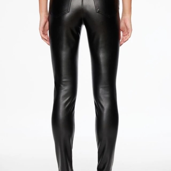 NWT  Faux Leather Skinny Pants from DYNAMITE - Picture 4 of 7